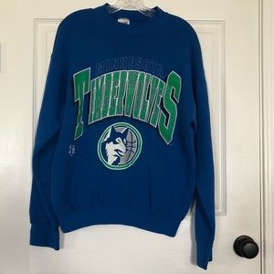 Vintage, Minnesota Timberwolves Sweatshirt, Sz L